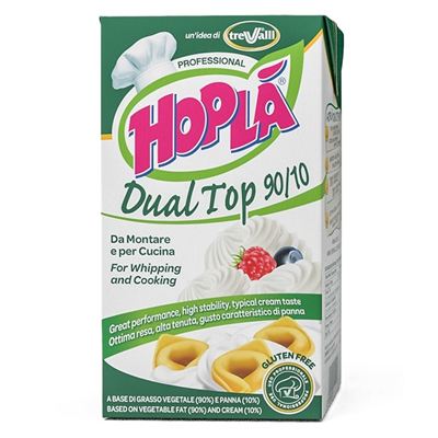 Rostlinná smetana ke šlehání 35% neslazená chlazená 1x1l Hoplá