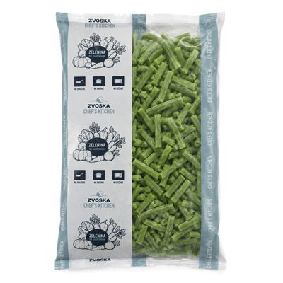Fazolové lusky celé mražené 1x2,5kg Zvoska Chef´s Kitchen Zvoska Chef's Kitchen 501033 2