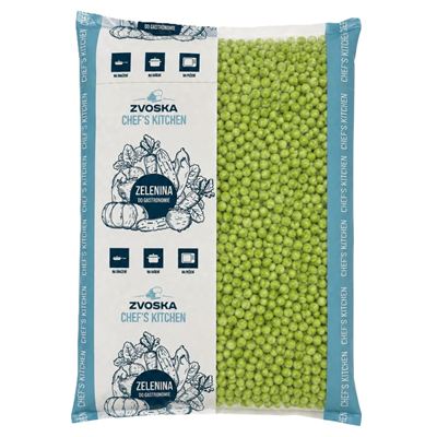 Hrášek jemný mražený 1x2,5kg Zvoska Chef's Kitchen Zvoska Chef's Kitchen 501036 2