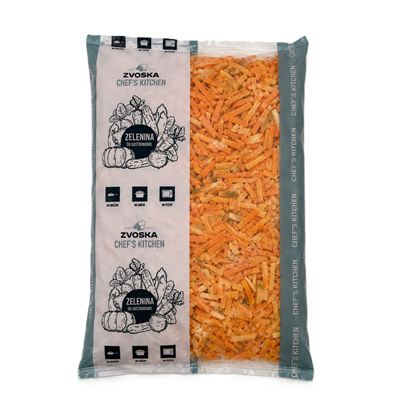 Mrkev nudličky mražené 1x2,5kg Zvoska Chef's Kitchen Zvoska Chef's Kitchen 501046 2