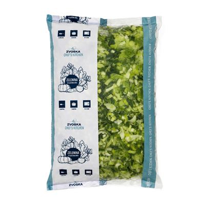 Pórek plátky řezaný mražený 1x2,5kg Zvoska Chef's Kitchen Zvoska Chef's Kitchen 501050 2