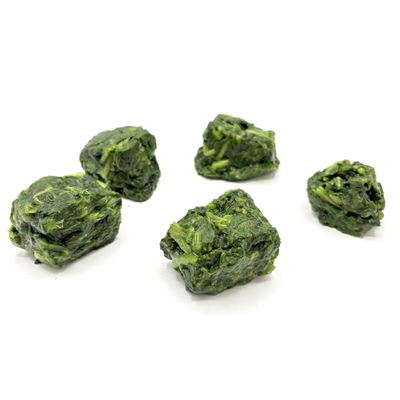 Špenátové listy celé porce mražený 1x2,5kg Frigoexim