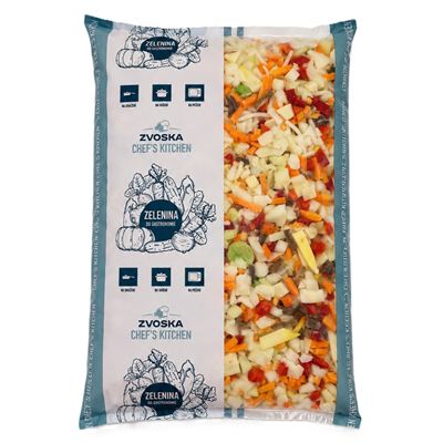 Čínská zeleninová směs mražená 1x2,5kg Zvoska Chef's Kitchen Zvoska Chef's Kitchen 501082 2