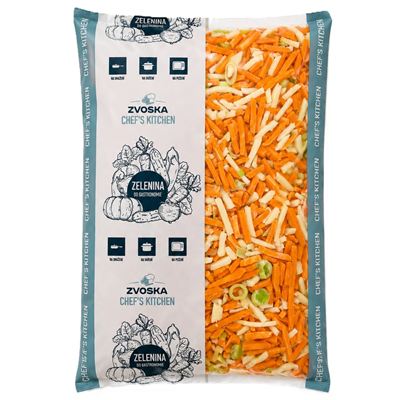 Francouzská zeleninová směs mražená 1x2,5kg Zvoska Chef's Kitchen Zvoska Chef's Kitchen 501083 2