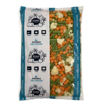 Jarní zeleninová směs mražená 1x2,5kg Zvoska Chef's Kitchen Zvoska Chef's Kitchen 501086 2