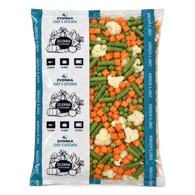 Jarní zeleninová směs mražená 1x2,5kg Zvoska Chef's Kitchen Zvoska Chef's Kitchen 501086 2