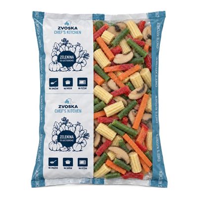 Wok mix Thai směs mražená 1x2,5kg Zvoska Chef´s Kitchen Zvoska Chef's Kitchen 501202 2