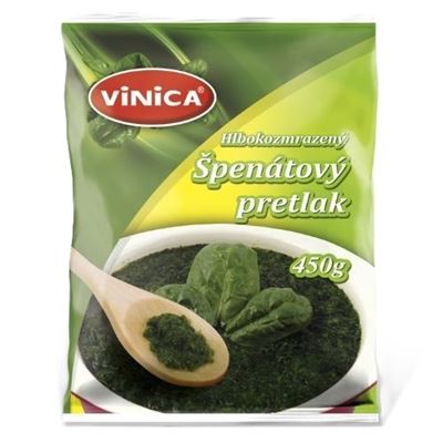 Špenátový protlak mražený 24x450g Vinica