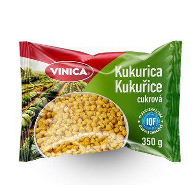 Kukuřice zrno mražená 20x350g Vinica