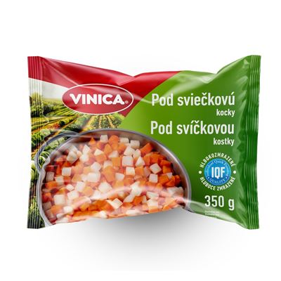 Pod svíčkovou proužky zeleninová směs mražená 15x350g Vinica