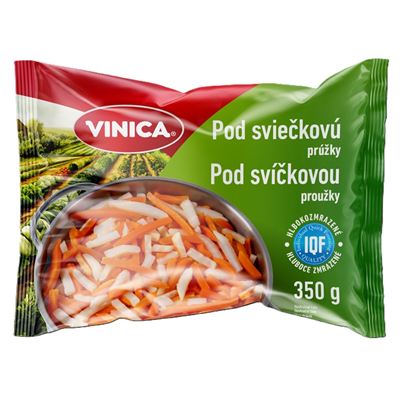 Pod svíčkovou proužky zeleninová směs mražená 20x350g Vinica