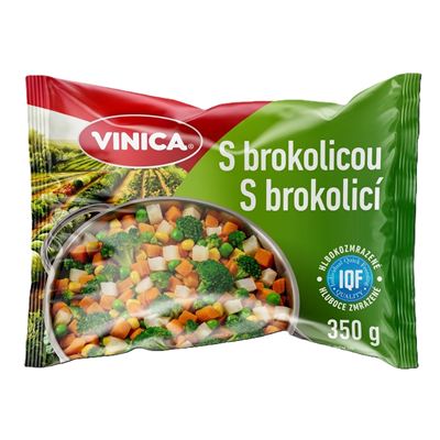 Zeleninová směs s brokolicí mražená 20x350g Vinica