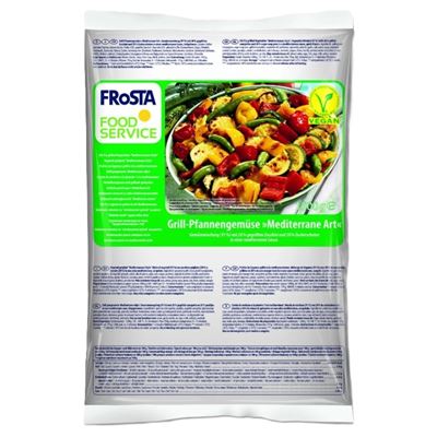 Grilovaná zelenina na středomořský způsob mražená 1x1,5kg Frosta