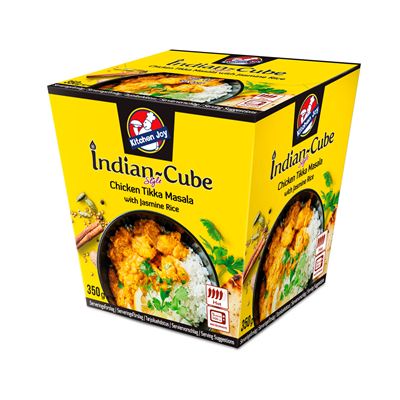 Kuřecí Tikka Masala s jasmínovou rýží mražená 6x350g Kitchen Joy