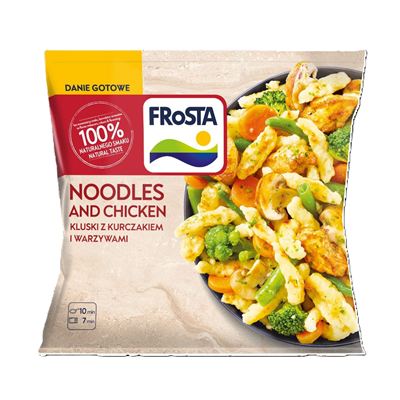 Nočky s kuřecím masem mražený 10x450g Frosta