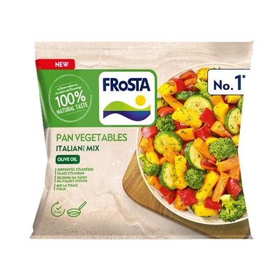 Zelenina na pánev na italský způsob mražená 14x400g Frosta