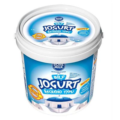 Jogurt bílý řeckého typu 6% chlazený 1x1kg Bohemilk
