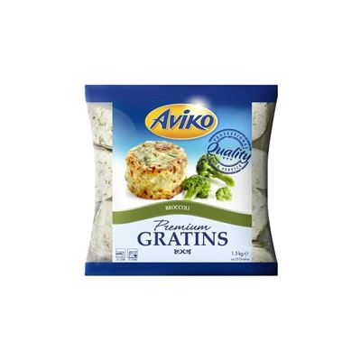 Gratinované brambory s brokolicí mražené 1x1,5kg Aviko