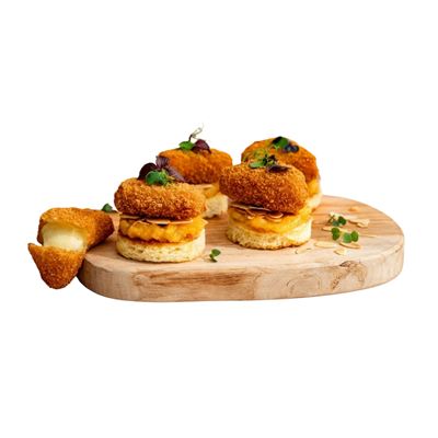 Brie obalovaný sýr mražený 1x1kg Le Duc