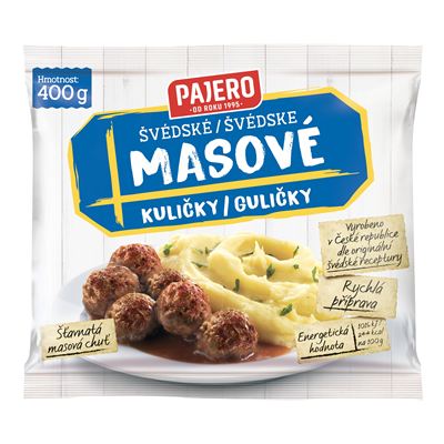 Švédské masové kuličky mražené 10x400g Pajero