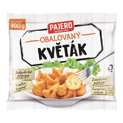 Květák obalovaný mražený 10x400g Pajero