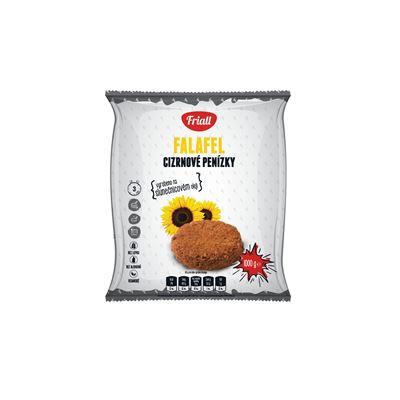 Falafel cizrnové penízky mražené 1x1kg Friall