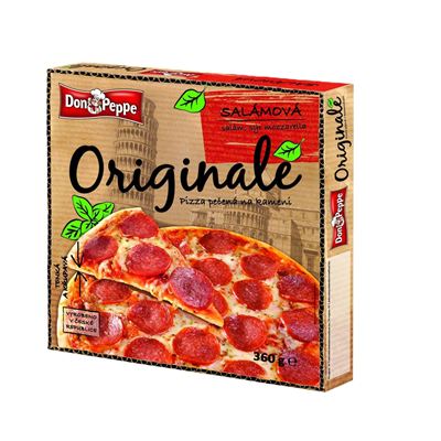 Pizza Originale Salámová mražená 6x360g Don Peppe