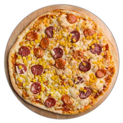 Pizza Klobásová s kukuřicí mražená 5x510g Giovanni