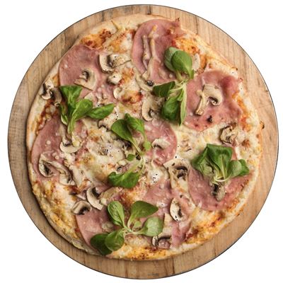 Pizza Žampionová mražená 5x490g Giovanni