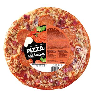 Pizza Salamová mražená 11x290g Frost Food