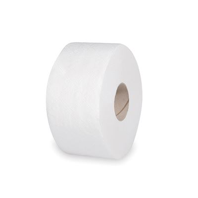 Toaletní papír tissue bílý Jumbo 2vrstvý půměr 18 cm 1x12ks Wimex