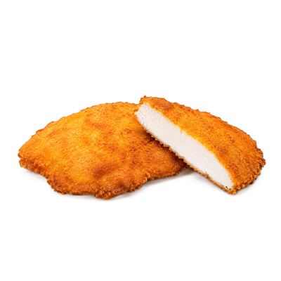 Kuřecí prsní řízky obalované předsmažené 110-120g mražené 2x2,5kg