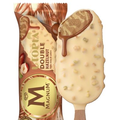 Magnum Double Hazelnut zmrzlina 20x85ml