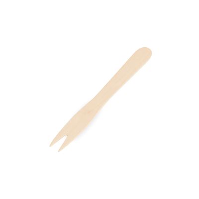 Vidlička na hranolky ze dřeva 8,5cm 1x1000ks Wimex