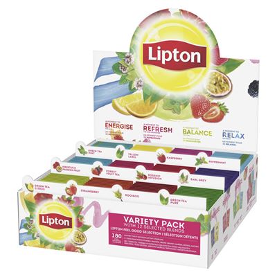 Lipton Variety Pack (Mix Box) výběr čajů 12x15ks