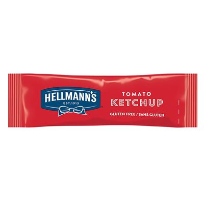 Kečup jemný porce 198x10ml Hellmann's