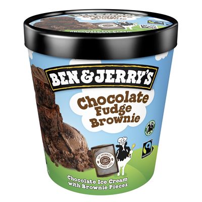 Chocolate Fudge Brownie zmrzlina pinta 8x465ml Ben & Jerry's