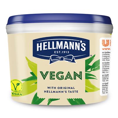 Veganská majonéza chlazená 1x2,5kg Hellmann's
