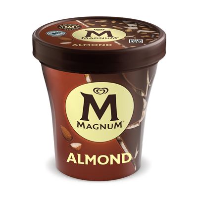 Magnum Almond zmrzlina pitna 8x440ml