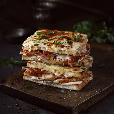 Sendvič Gourmet Carbonara mražený 6x1ks Café Snack