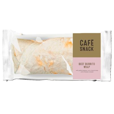 Wrap Gourmet - Hovězí Burrito mražený 6x1ks Café Snack