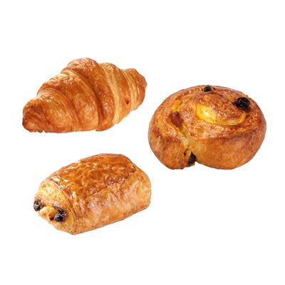 Mini mix máslového pečiva mražený 225x25g La Lorraine
