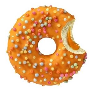 Donut s meruňkovou náplní mražený 48x71g La Lorraine