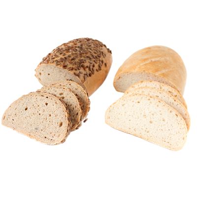 Chleby bezlepkové krájené (mix bílý a slunečnicový) mražené 4x500g