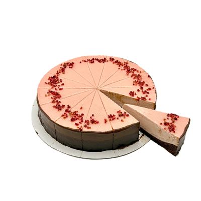 Smetanovo malinový dort bezlepkový mražený 1x1200g