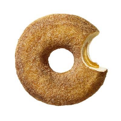 Donut skořicový s jablečnou náplní mražený 48x65g La Lorraine