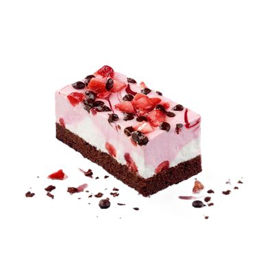 Jahodové řezy veganské mražené 1x1550g Erlenbacher