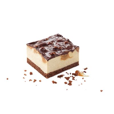 Čokoládové řezy s karamelem mražené 1x1425g Erlenbacher