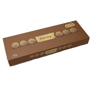 Medové kuličky s jedlým zlatem Zlatušky 1x210g Medoks