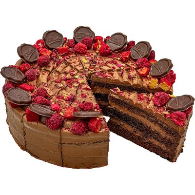 Čokoládový dort s malinami 1x1200g L´Chefs